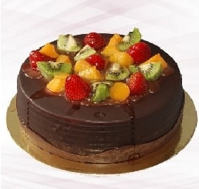 6-9 Kişilik Zengin Tatlı Karışık Meyveli Çikolatalı Butik