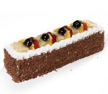 Özel Günler İçin 4-6 Kişilik Karışık Meyveli Baton Yaş Pasta